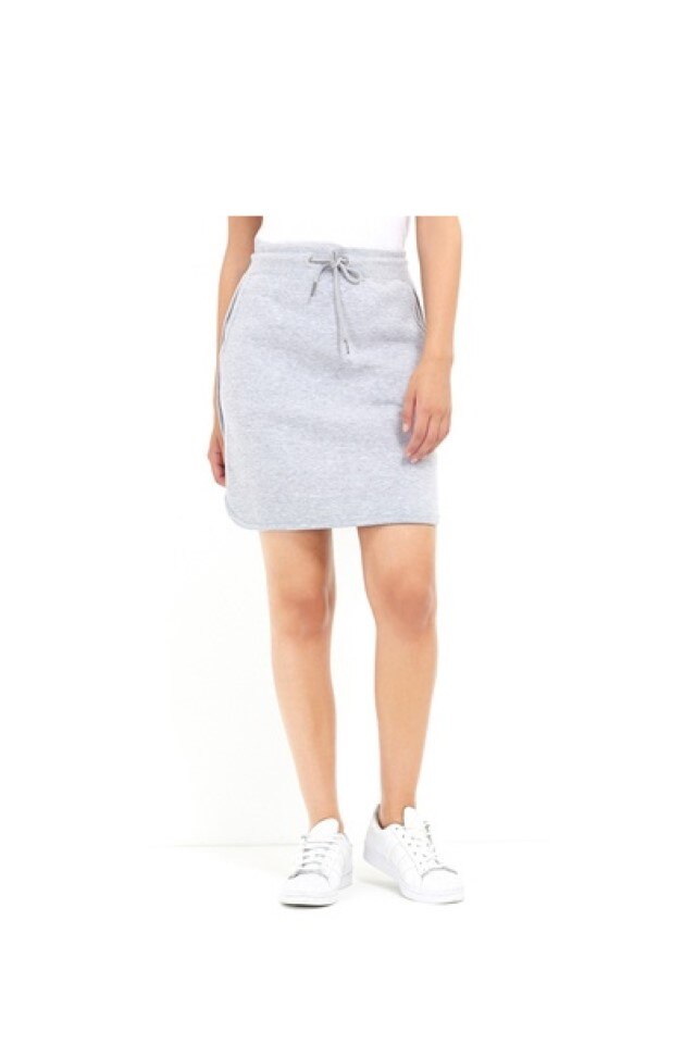 Fusta Mini Brave Soul, tip sport, Gri, M