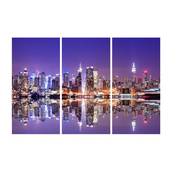 Tablou multicanvas 3 piese City 1, 120 x 80 cm Tablou multicanvas 3 piese City 1, 120 x 80 cm