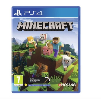 Joc Minecraft + 700 Tokens pentru PlayStation 4 Joc Minecraft + 700 Tokens pentru PlayStation 4