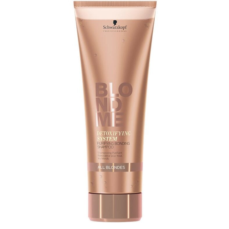 Sampon purificator, Schwarzkopf Professional BlondMe Detoxifying System, 250 ml