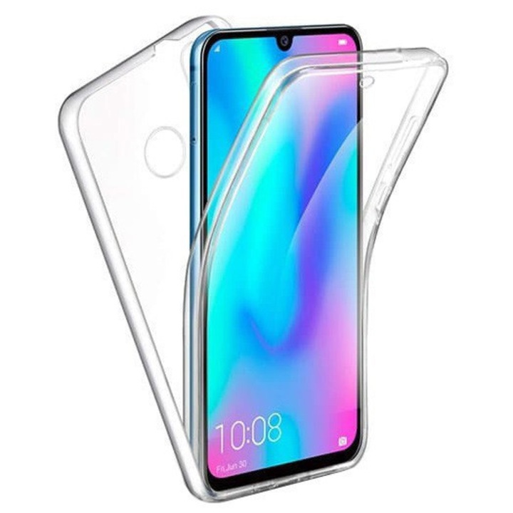 Husa Full TPU 360° Compatibil cu Huawei Y9 2019 (fata + spate), transparenta
