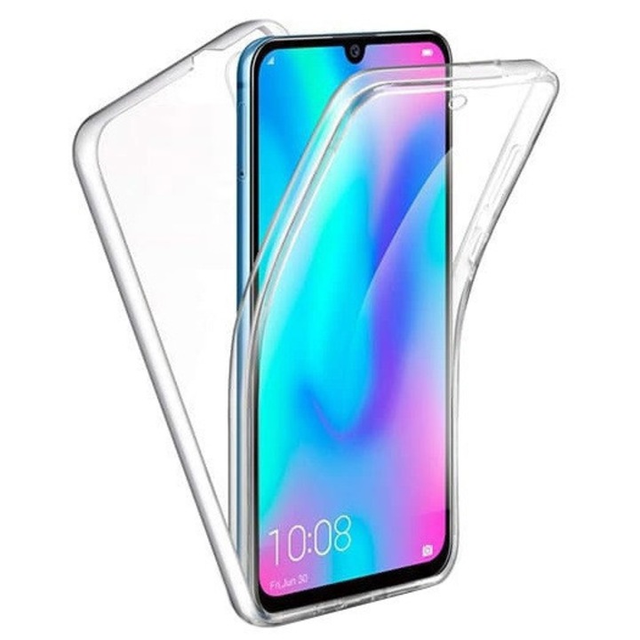 Husa Full TPU 360° pentru Huawei P30 Pro (fata + spate), transparenta