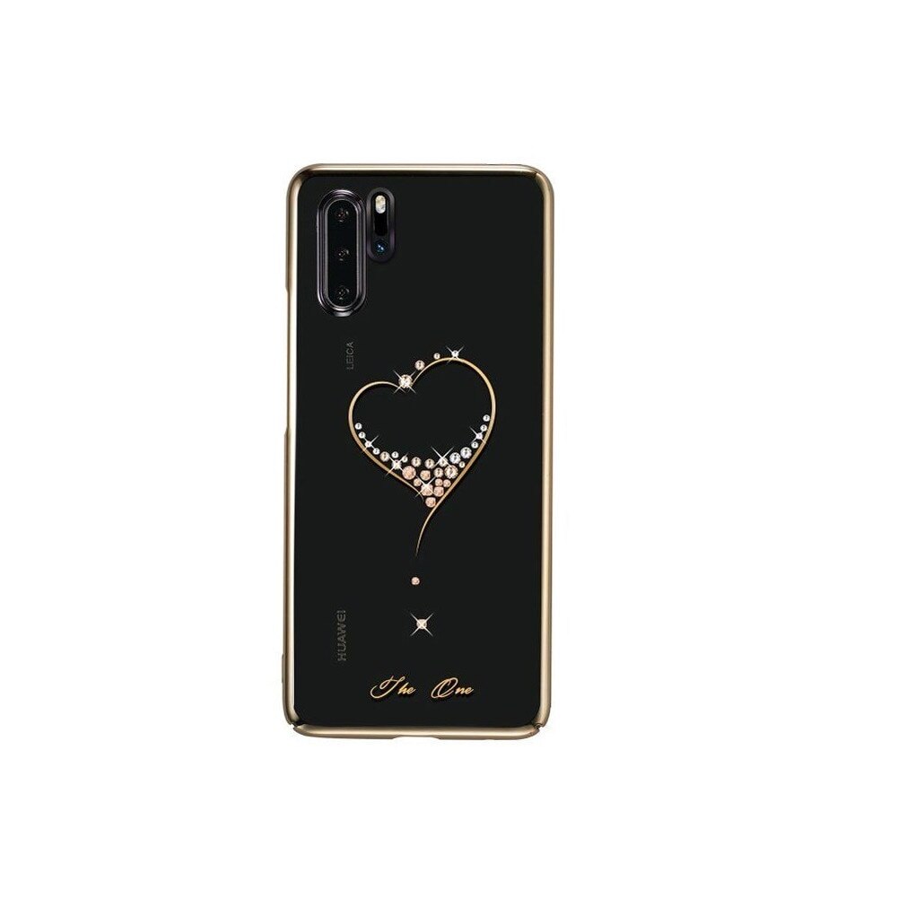 Husa Huawei P30 Kingxbar Wish Series Crystals Gold