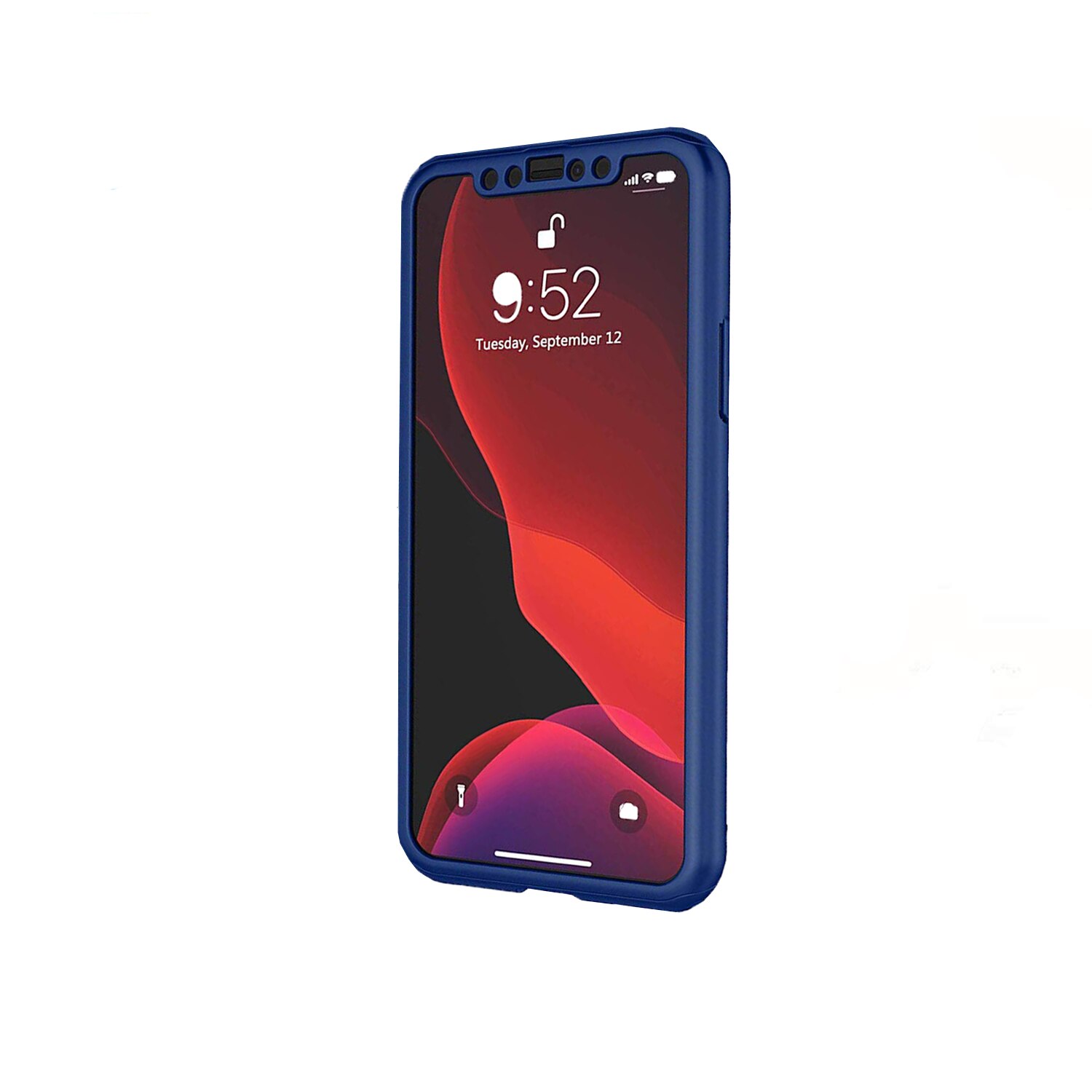 Husa Full Protection 360 - iPhone 11 Pro Albastru