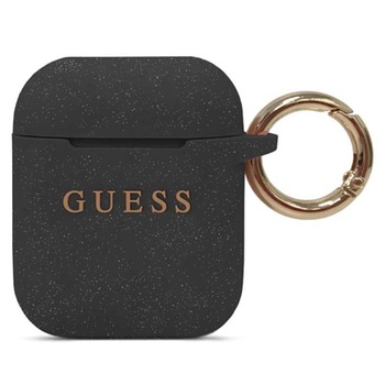 Carcasa Guess pentru Apple Airpods / Airpods 2 , negru Carcasa Guess pentru Apple Airpods / Airpods 2 , negru