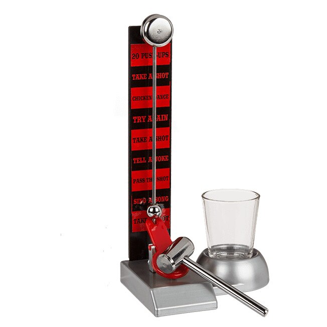 Joc de petrecere cu provocari, Out of the blue, contine pahar, ciocanel si clopotel