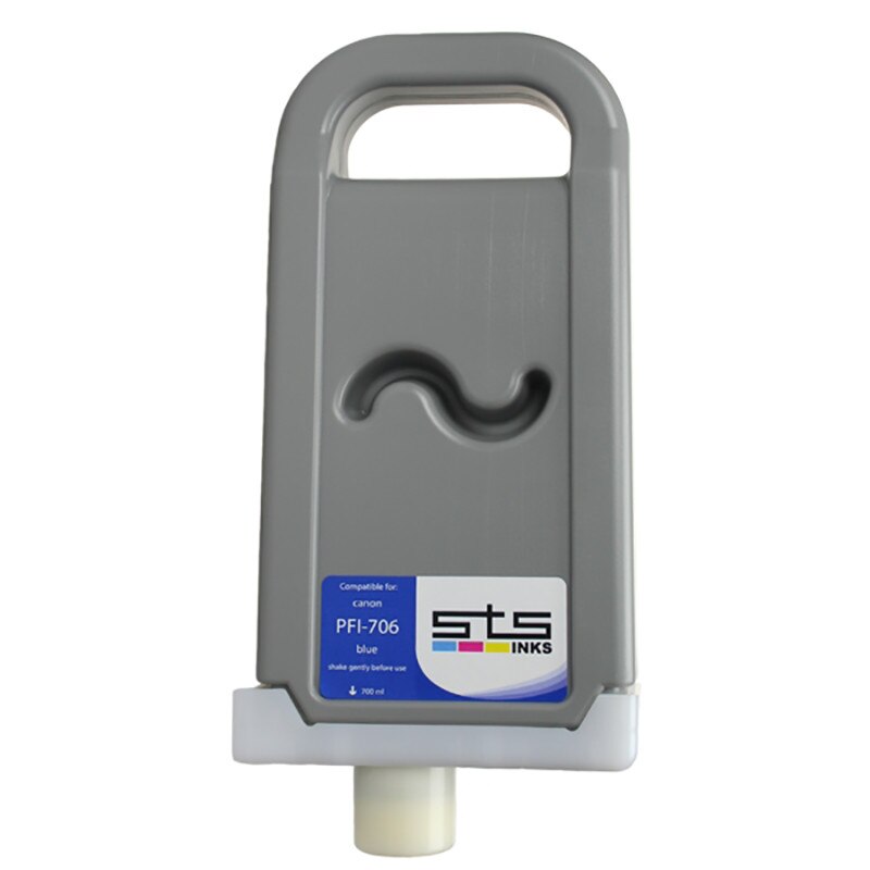 Cartus toner PFI 706 Albastru 20000 Pagini Compatibil Canon iPF8300/iPF8400/iPF9400-700ML