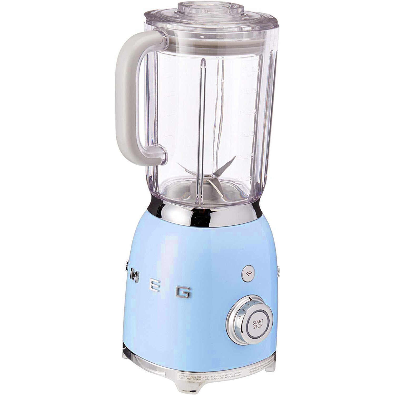 Блендер SMEG 50's Retro Style Aesthetic, 600 W, 1.5 л, остриета ...