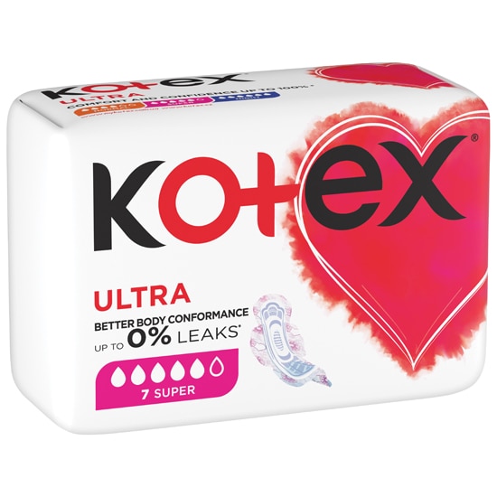 Thorough inference husband Absorbante Kotex Ultra Super, 7 buc - eMAG.ro