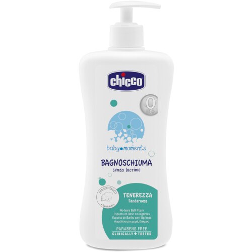 Spuma Chicco de Baie Baby Moments cu Efect de Hidratare 500 ml