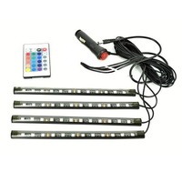 kit iluminare ambientala led rgb pentru interiorul masinii cu telecomanda imagen 33_0_
0