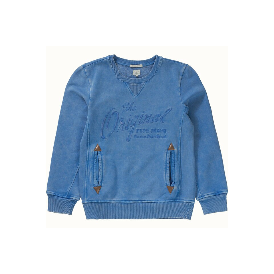 Bluza Samuel by Pepe Jeans London baieti, albastru, marimea 116 cm, 6 ani