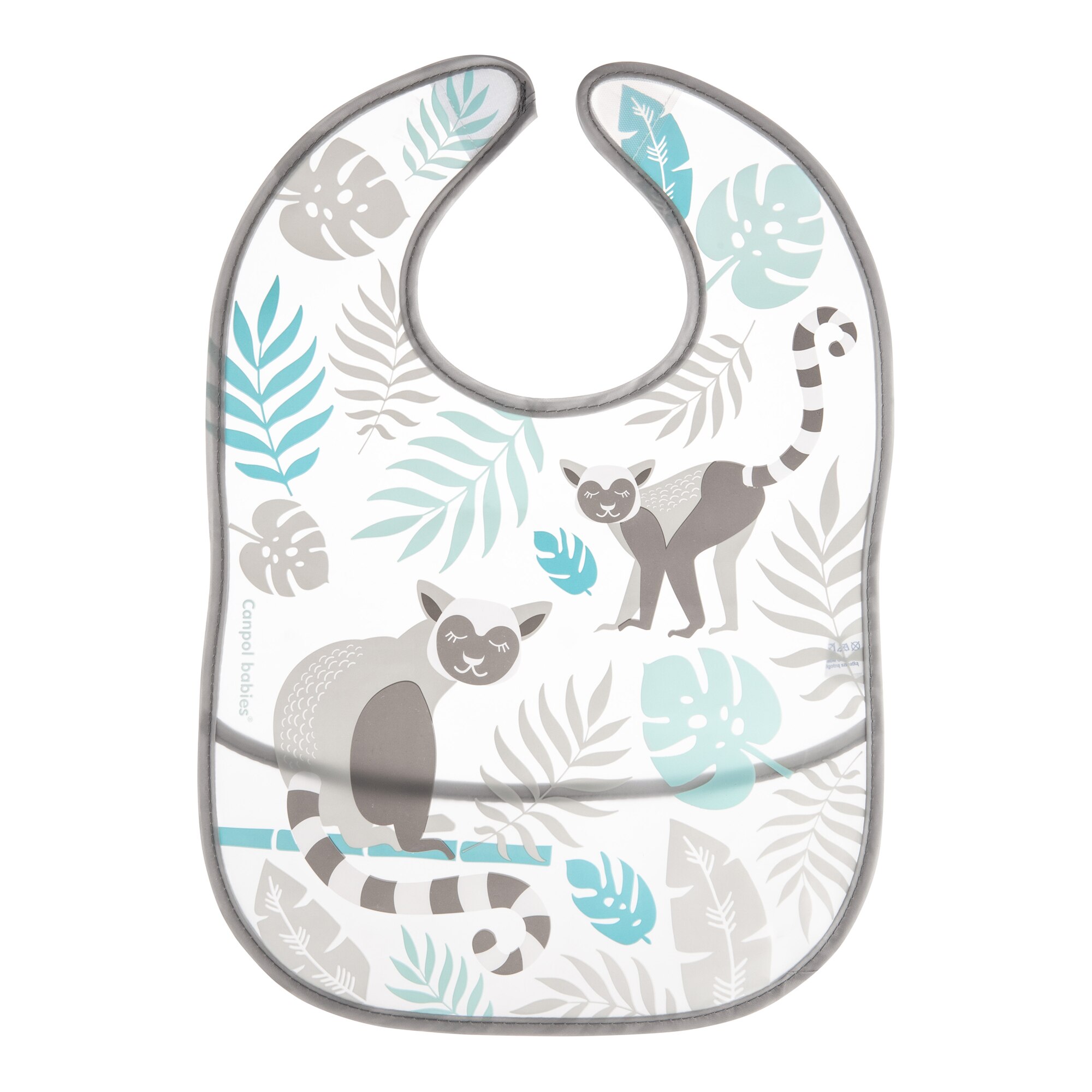 Baveta „Jungle“, Canpol babies®, fara BPA, turcoaz
