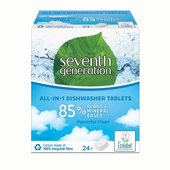 Detergent vase pentru masina de spalat Seventh Generation 24 buc Detergent vase pentru masina de spalat Seventh Generation 24 buc