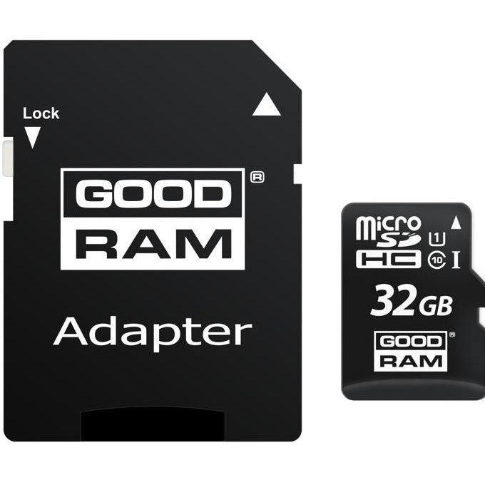 Card de Memorie M1AA-0320R12 Goodram MicroSDHC 32GB Class 10 UHS-I