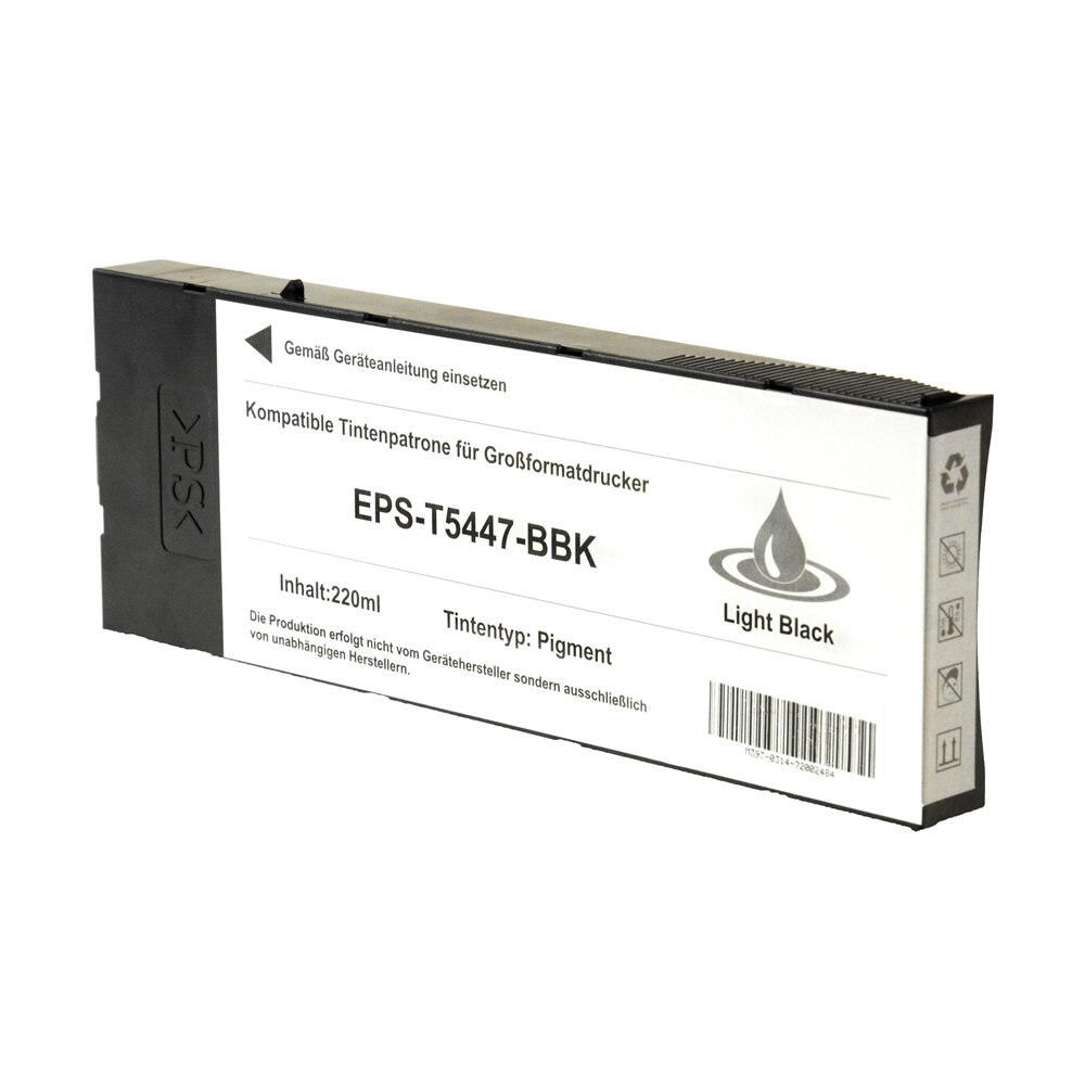 Cartus toner T5447 Light Black 8000 Pag 220 ml Compatibil Epson Stylus Pro 4000 / 4000 C 4 / 4000 C 8 / 4000 C 8 PS /7600 9600 Color Proofer 9600