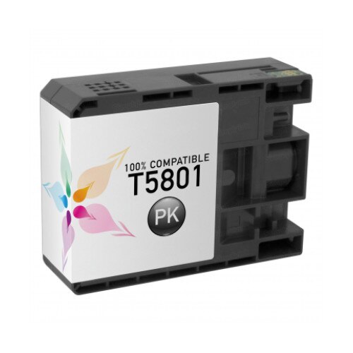 Cartus toner T5801 Black 5000 Pag 80 ml Compatibil Epson Stylus Pro 3800 Epson Stylus Pro 3880 Epson Stylus Pro 3880 Designer Edition