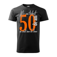 tricou personalizat barbati aniversare 50 ani greenfish negruportocaliu 2xl imagen 57_0_
0