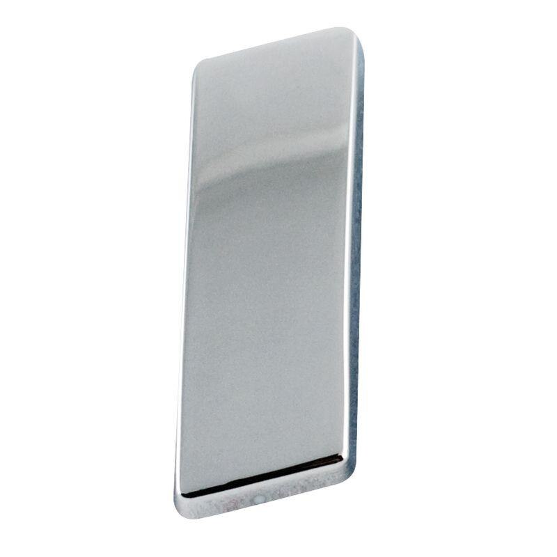 Ornament auto 3D, litera I, 28 mm, cromat