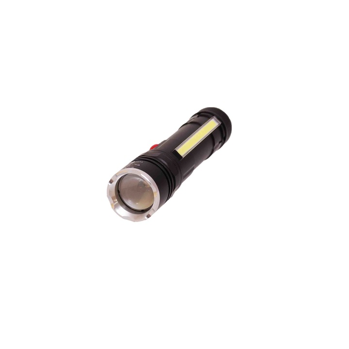 LED фенер T626, акумулаторен с zoom и usb