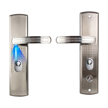 Maner cu sild si LED, universal, blocare standard, compatibil usa metalica Baron, Kastilio, BestImp, LCL, Golden Door, deschidere dreapta Maner cu sild si LED, universal, blocare standard, compatibil usa metalica Baron, Kastilio, BestImp, LCL, Golden Door, deschidere dreapta
