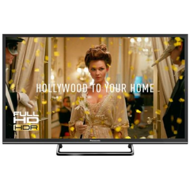 Televizor Smart TCL 43T6C QLED 4K UHD Smart TV, 43 inch, rezoluție 4K, HDR10+, negru