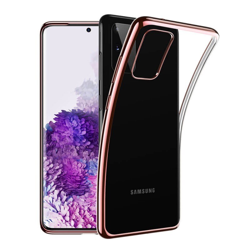 Husa slim ESR Essential Crown Clear Thin Case pentru Galaxy S20 Plus, Rose Gold