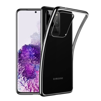 Husa slim ESR Essential Crown Clear Thin Case pentru Galaxy S20 Ultra, Black