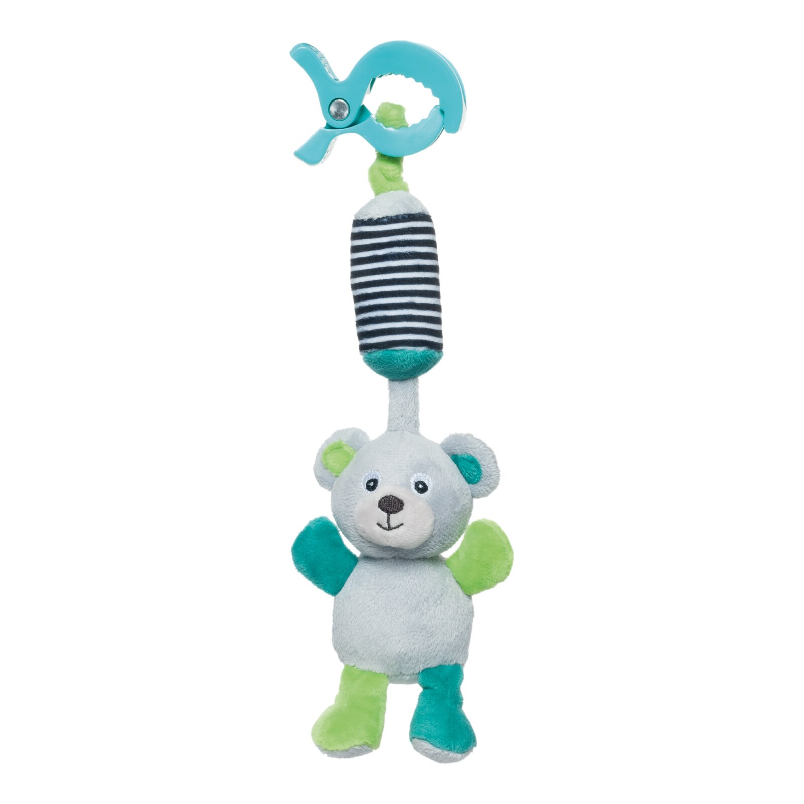 Jucarie din plus „Bears“, Canpol babies®, clopotel, gri Gri/Verde