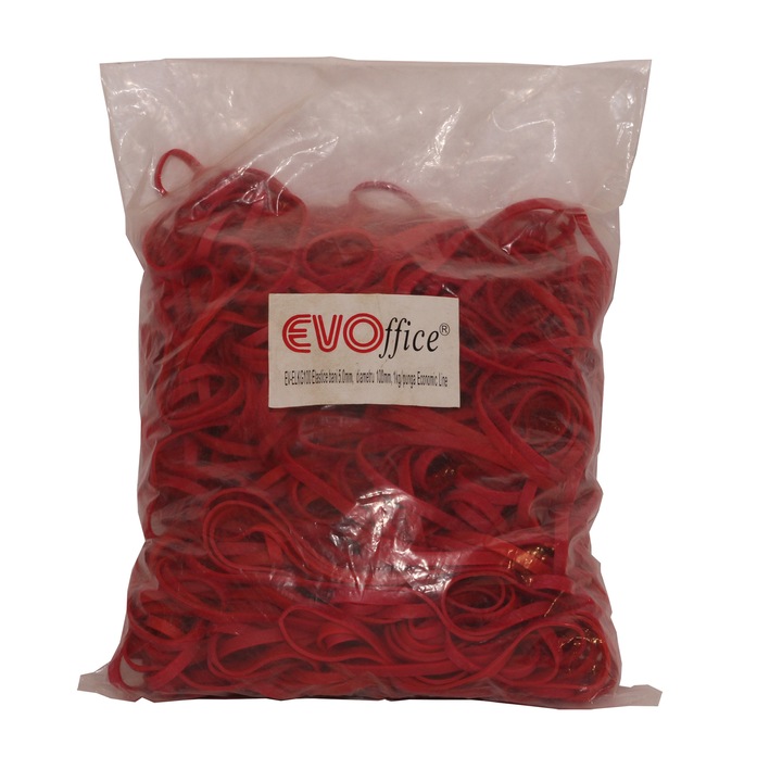Benzi elastice EVOffice Economic Line, 1Kg