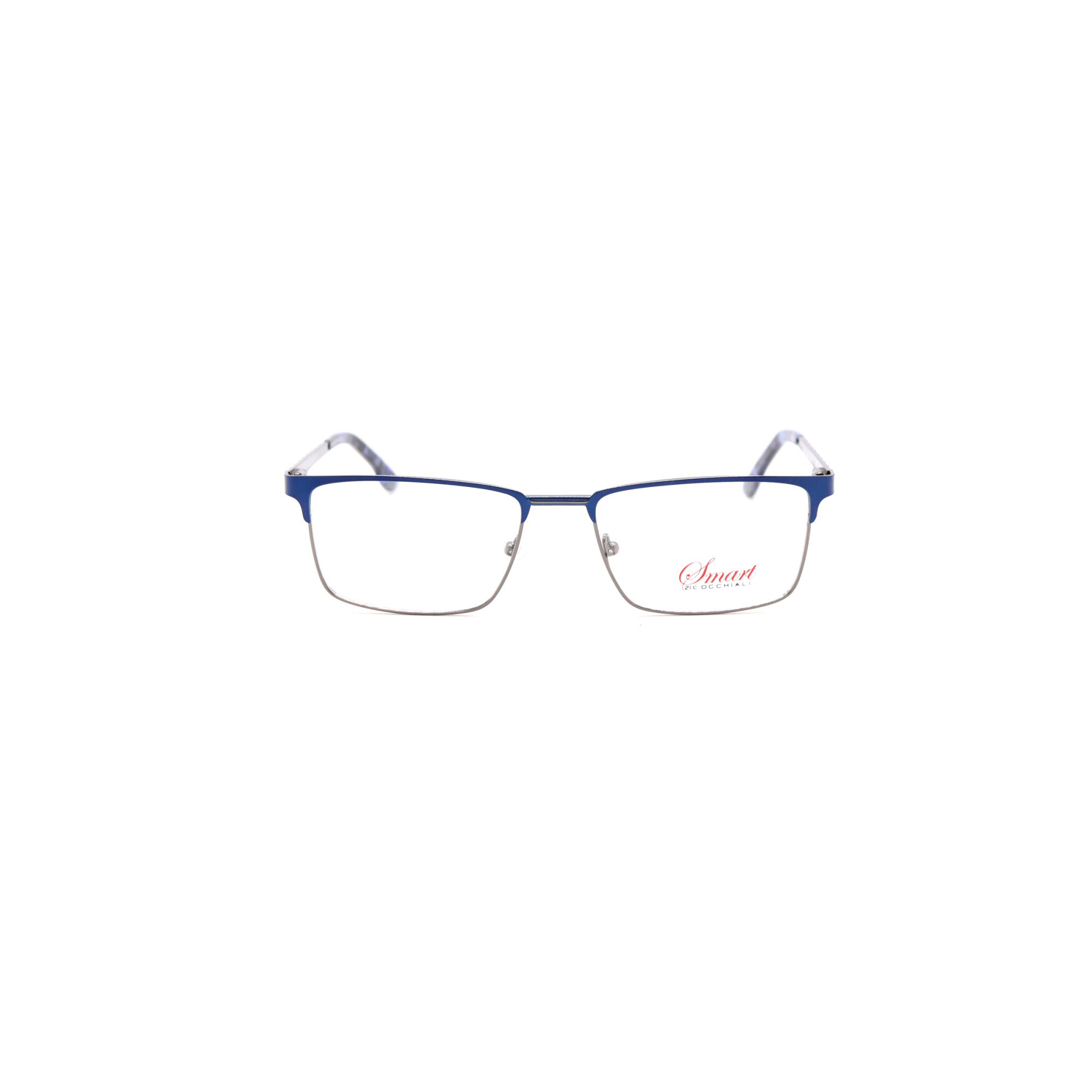 Rame ochelari de vedere, Smart, Barbat, 1217, 54mm, Albastru/Gri
