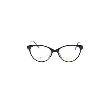 Rame ochelari de vedere, Lucca, Dama, 8082, 52mm, Negru Rame ochelari de vedere, Lucca, Dama, 8082, 52mm, Negru