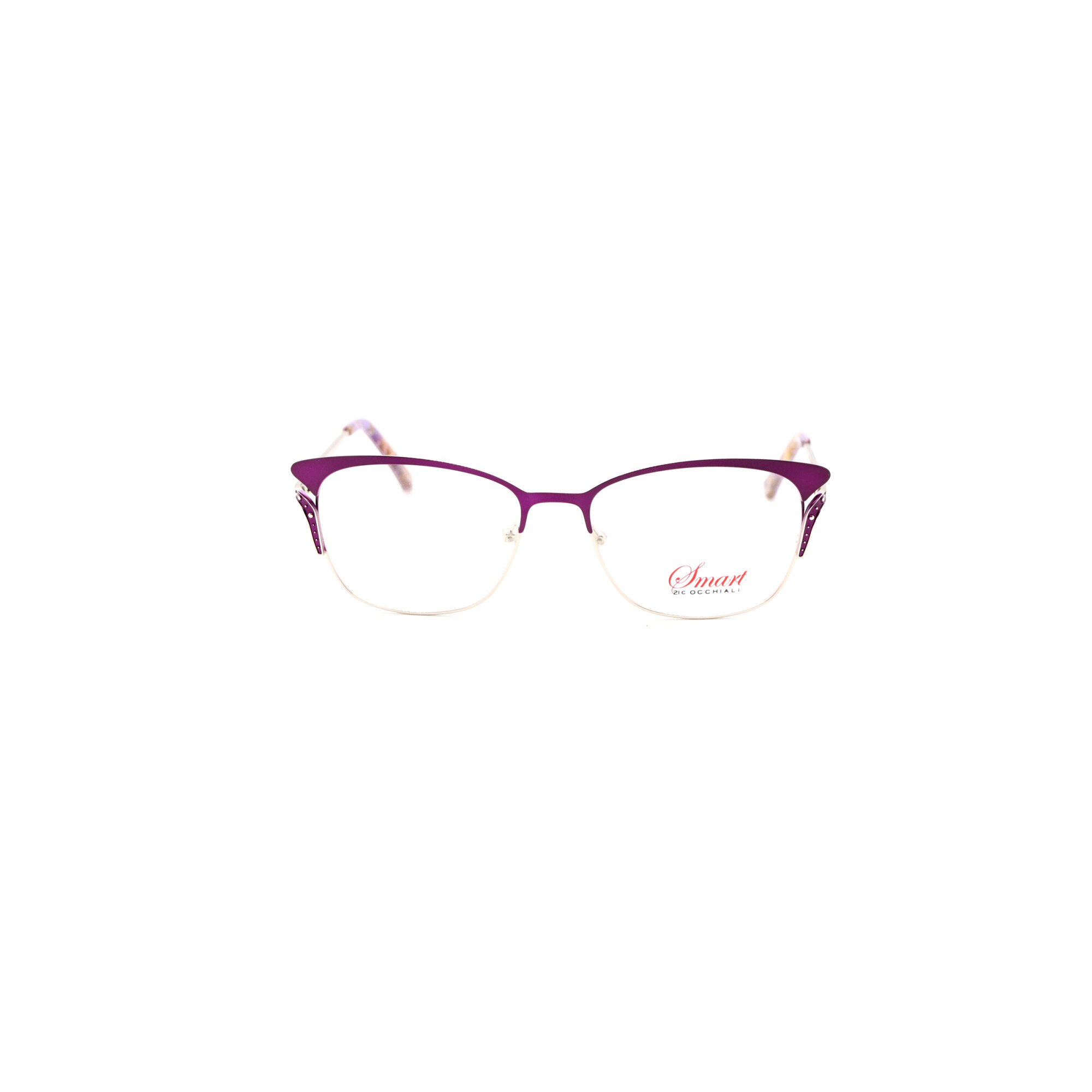 Rame ochelari de vedere, Smart, Dama, TF2193, 53mm, Mov/Argintiu