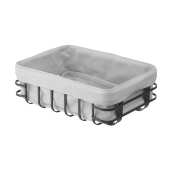 Cos servire paine cu punga textila, Hendi, 250x180x(H)85 mm Cos servire paine cu punga textila, Hendi, 250x180x(H)85 mm