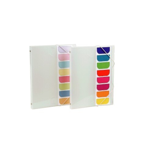 Set 2 mape Viquel transparente, cu 8 compartimente