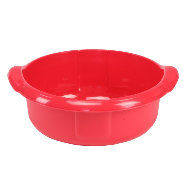 Bol bucatarie cu maner, Domotti, Sara, 28cm, rosu