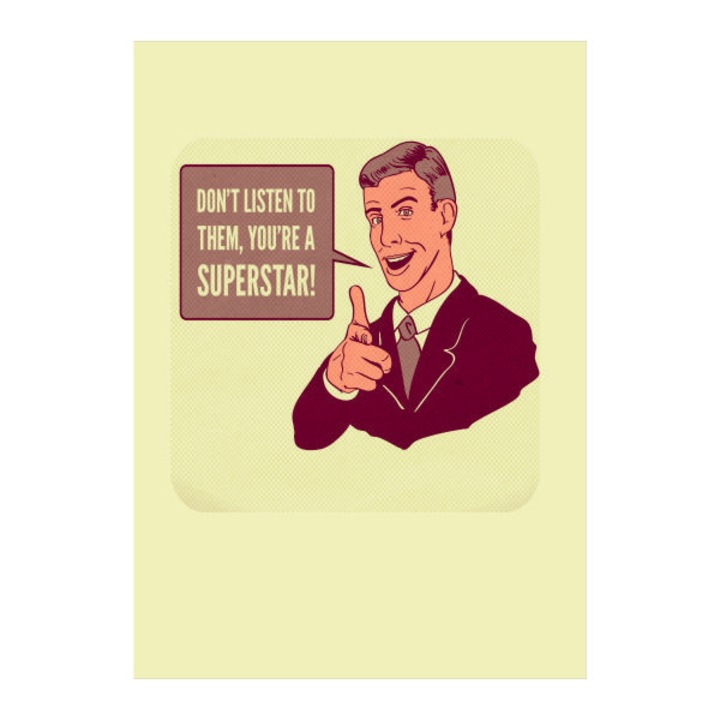 Caiet tip Bullet Journal "super star", A5,puncte interior, PaperYork, 36 file