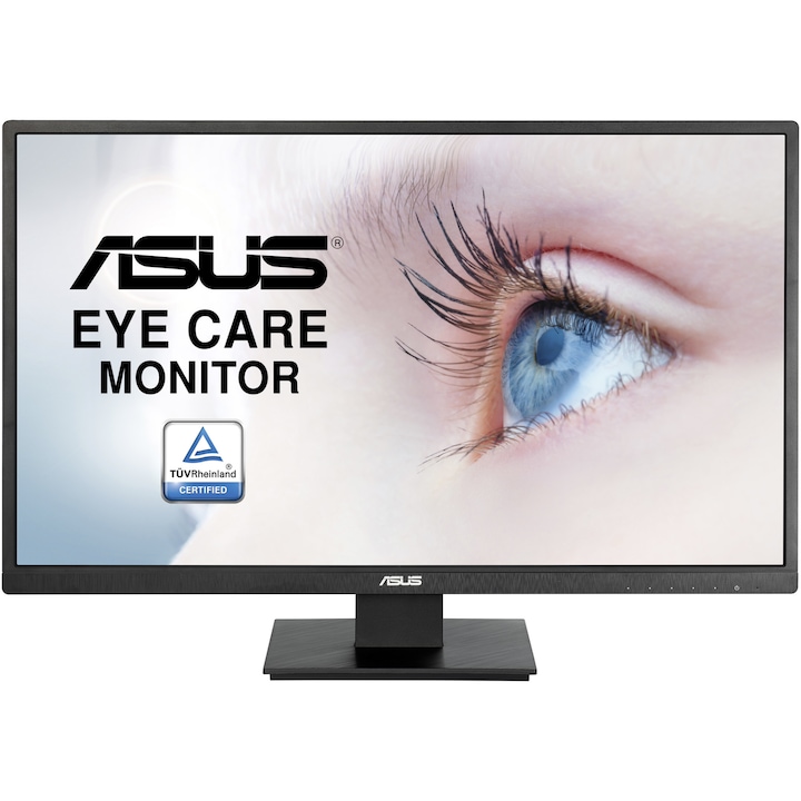 ASUS VA279HAE Eye Care LED monitor, 27", VA, Full HD, 1920x1080, HDMI, D-Sub, Low Blue Light, Flicker Free