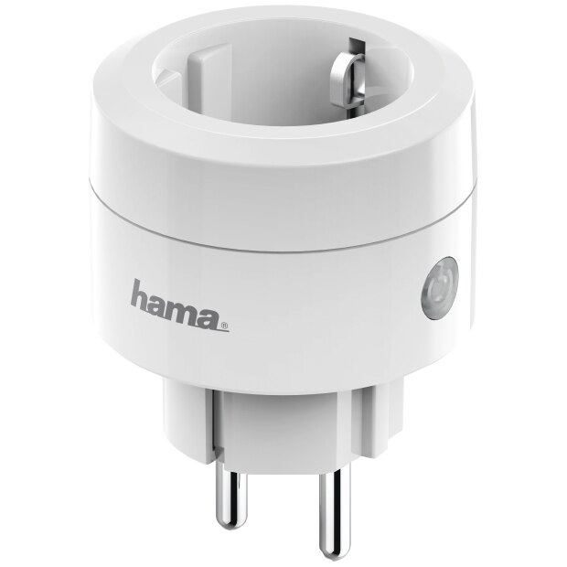 Priza smart Hama Wi- Fi, 2300W, 10A, Alb