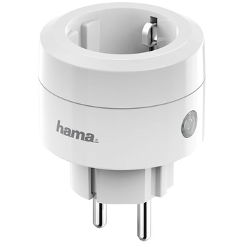 Priza smart Hama Wi- Fi, 2300W, 10A, Alb Priza smart Hama Wi- Fi, 2300W, 10A, Alb