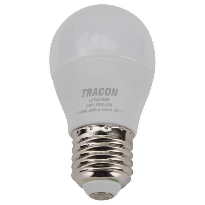 LED fényforrás, gömb alakú, SAMSUNG LGS458NW LED-del