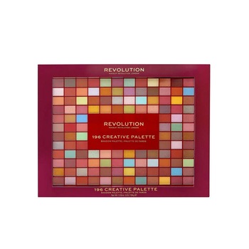 Paleta de farduri Makeup Revolution 196 Creative Palette, 150 g Paleta de farduri Makeup Revolution 196 Creative Palette, 150 g