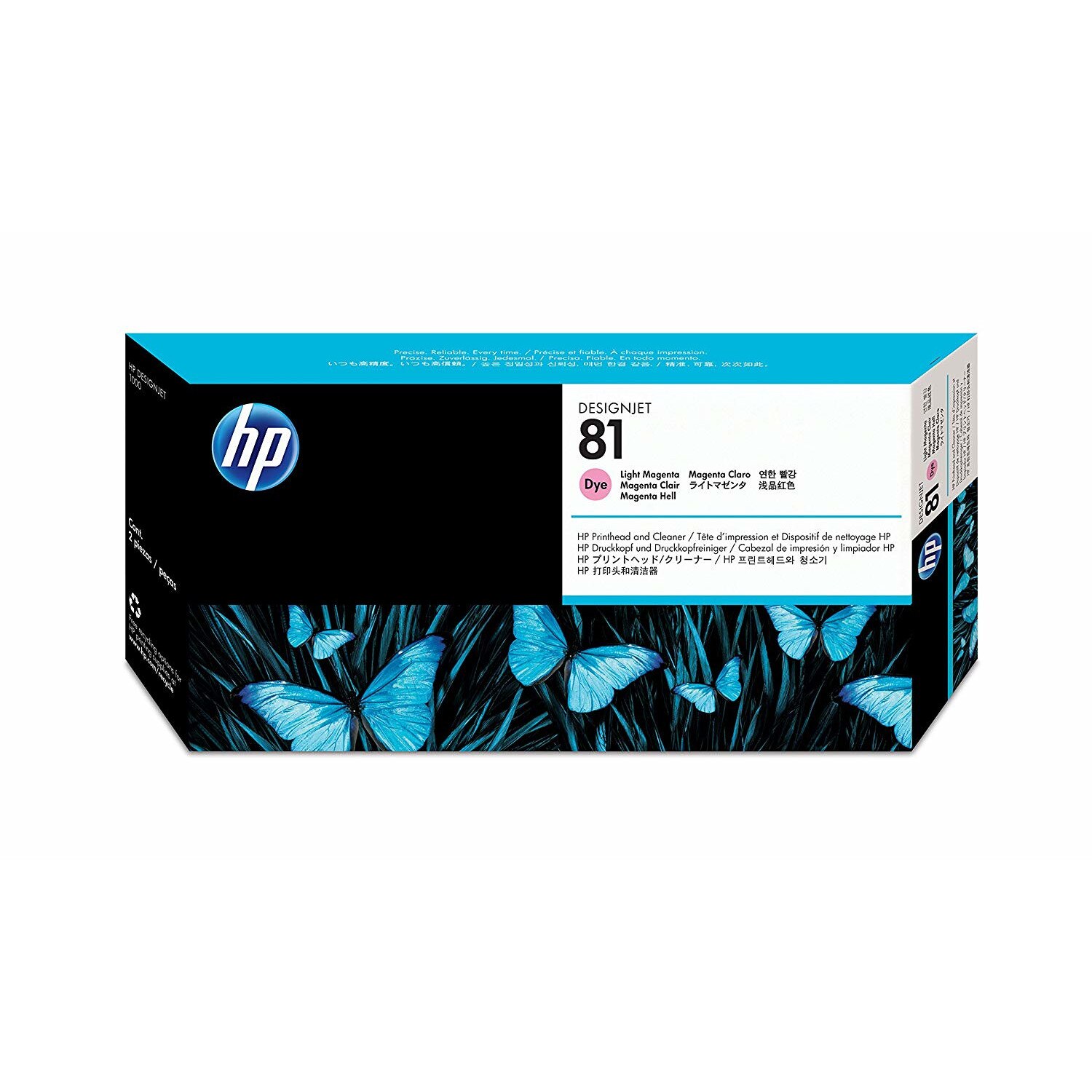 Cap de printare si curatare C4955A (81) magenta deschis HP original 13ml