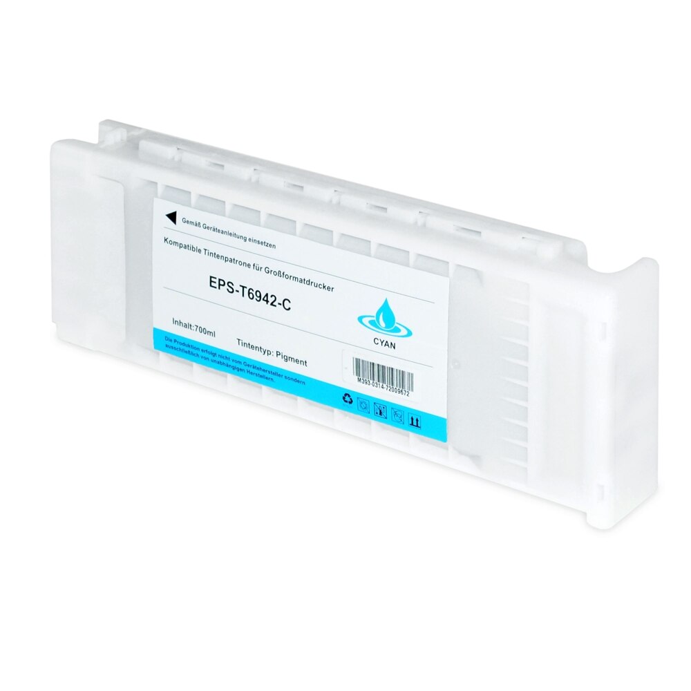 Cartus toner T6942 Cyano 10000 Pag 700 ml Compatibil Epson SureColor SC-T3000 T7000 T5000 T3200