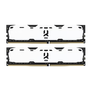Memorie GOODRAM IRDM White 8GB DDR4 2400MHz CL15 1.2v Dual Channel Memorie GOODRAM IRDM White 8GB DDR4 2400MHz CL15 1.2v Dual Channel