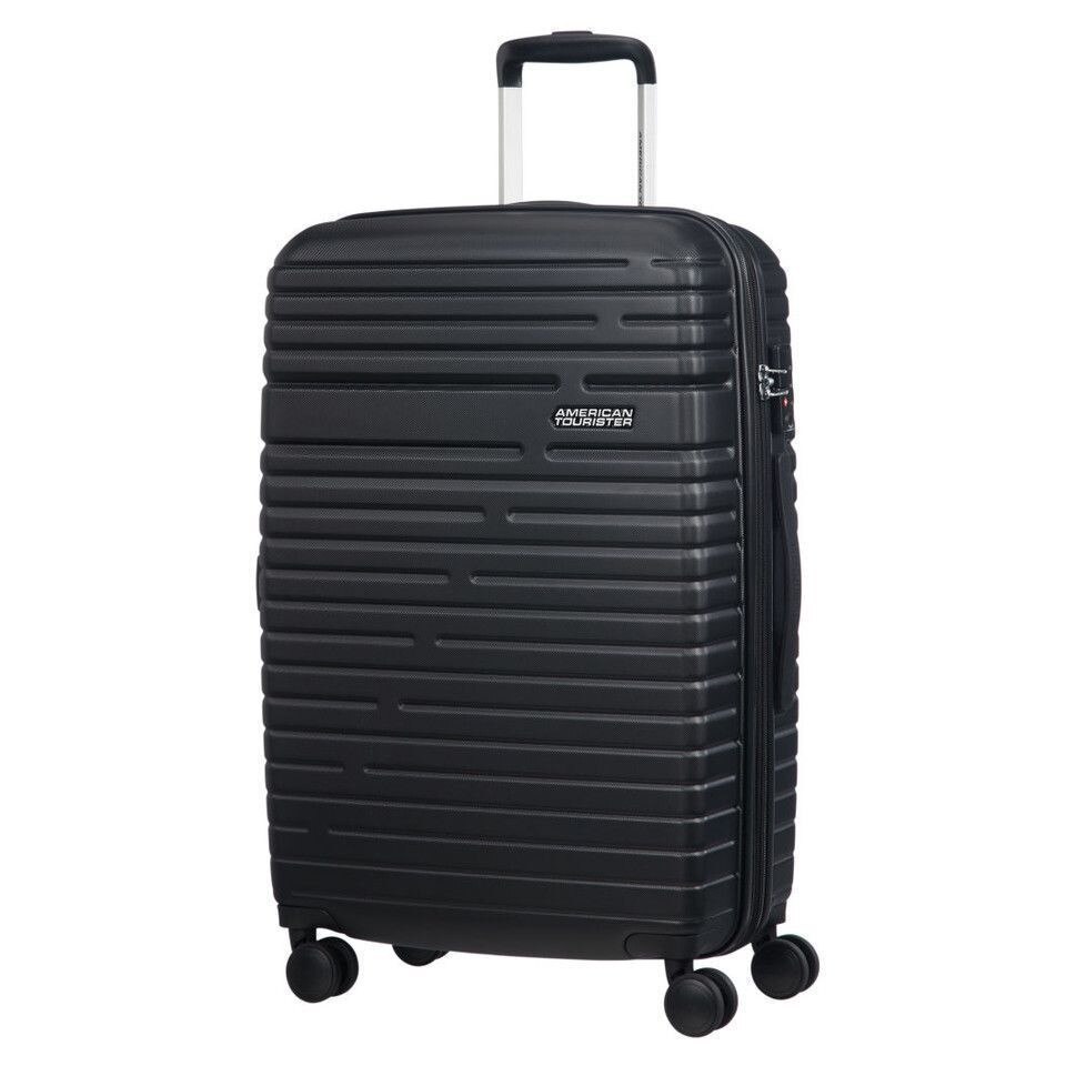 Troler spinner 68cm extensibil negru, American tourister, aero racer