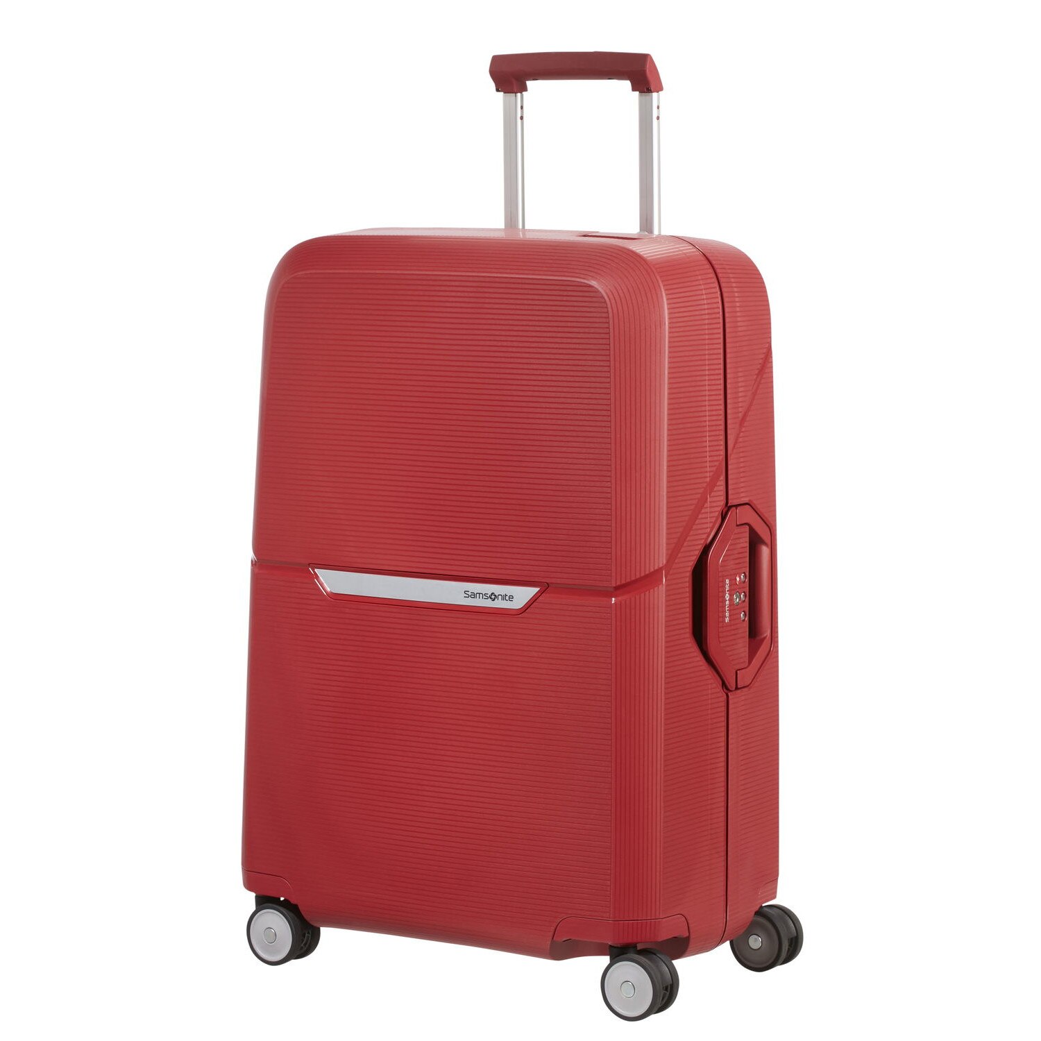 Troler spinner 69cm rosu ruginiu, Samsonite, magnum