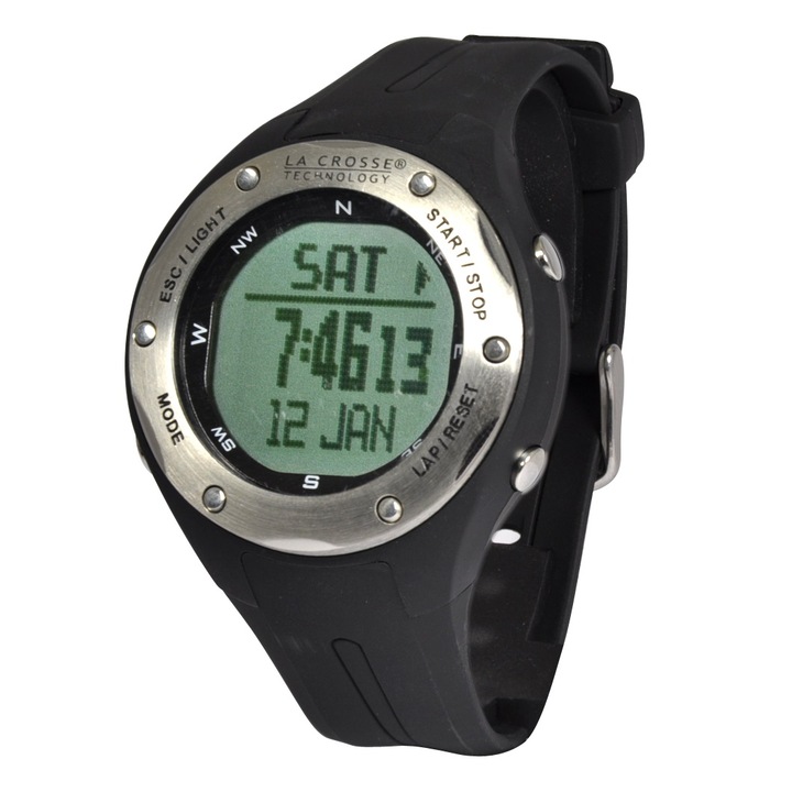 Ceas sport La Crosse pentru drumetii, schiori cu barometru, altimetru, busola