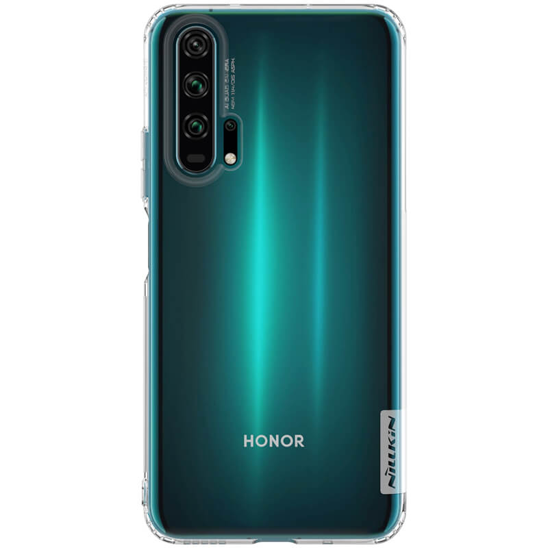 Husa din silicon Nillkin pentru Huawei Honor 20 Pro, negru transparent