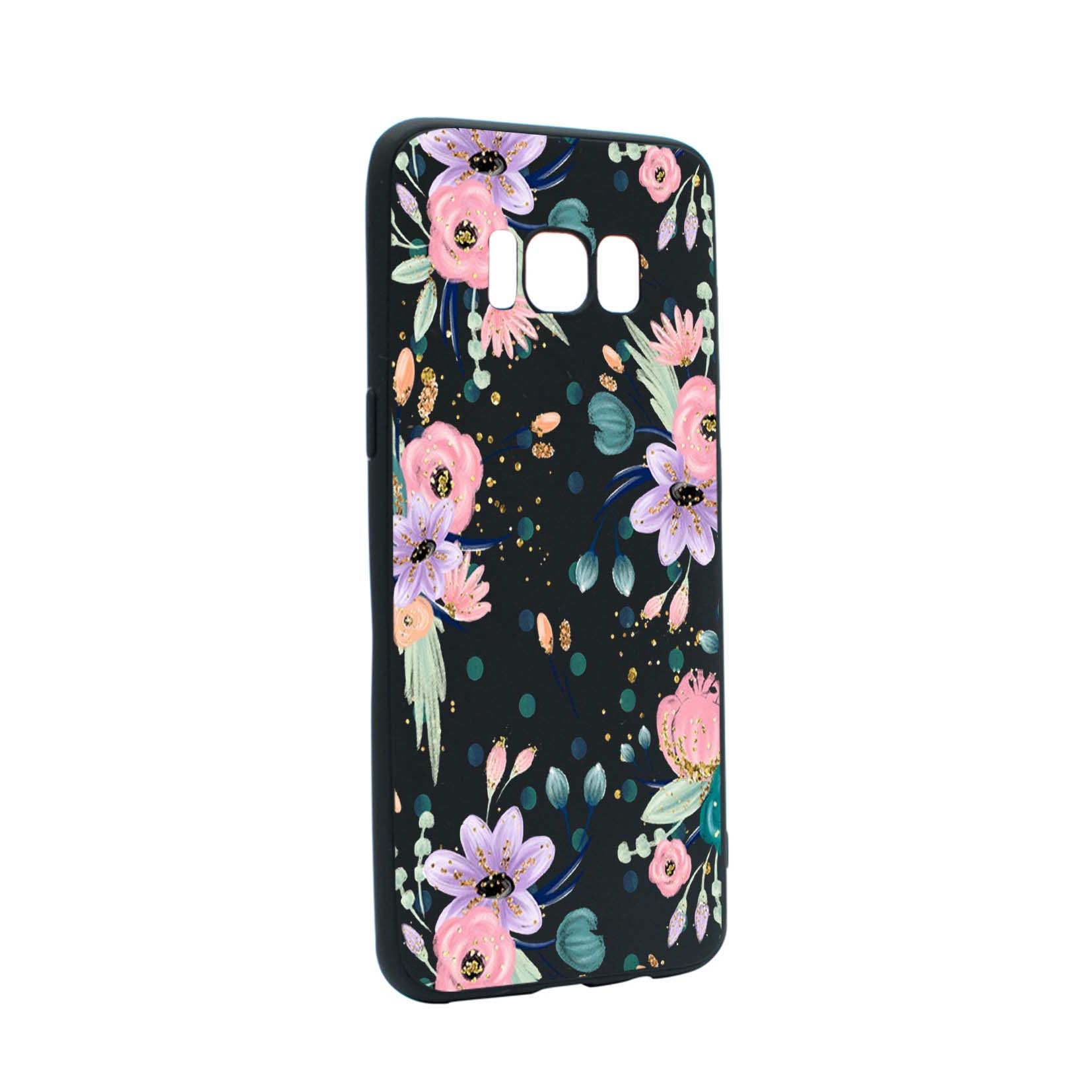 Husa de protectie Florile primaverii, pentru Samsung Galaxy S8 Plus, rezistenta la uzura, anti-alunecare, din silicon Premium, B495